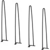 Vevor 711 mm metalinės plaukelių kojos baldams