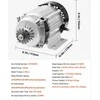 Vevor 750W bešepečių variklių rinkinys su valdikliu