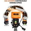 Vevor 764 mm stalo gręžimo presas su LED apšvietimu