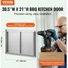 Vevor 774x533 mm lauko virtuvės durelės