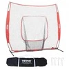 Vevor 7x7 pėdų beisbolo ir softbolo tinklas