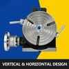 Vevor 8 colių horizontalusis vertikalusis sukamasis stalas