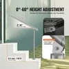 Vevor 80 cm nerūdijančio plieno turėklai laiptams