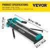 Vevor 800 mm plytelių pjaustyklė su dvigubomis bėgiais