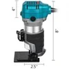 Vevor 800W kompaktiškas frezeris su 30 000 aps./min.