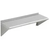 Vevor 91 cm x 30 cm nerūdijančio plieno lentyna