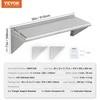 VEVOR 91 cm x 30 cm nerūdijančio plieno lentyna