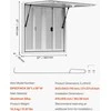 Vevor 92x92 cm maisto vilkiko aptarnavimo langas