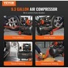 Vevor 9.3 galonų tylus oro kompresorius, 1800W