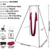 Vevor Aero joga rėmas su hamaku, 2.95 m aukščio