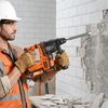 VEVOR Perforatorius betonui, 20 mm SDS-Plus akumuliatorinis, 20V bešepetėlis variklis, su grąžtais ir kaltais, SDS-Plus sukamasis plaktukas, akumuliatorinis gręžtuvas, statybinis perforatorius