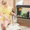 Relaxdays Akviumo dekoracija – uolų formacija