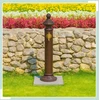 Relaxdays Antikvarinis koloninis fontanas 87 cm