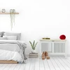 Relaxdays Apmuštas suoliukas su vieta daiktams
