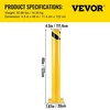 VEVOR apsauginis stulpas 122 cm aukščio plieno