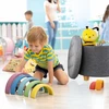 Relaxdays Apvali taburetė su laikymo vieta
