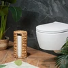 Relaxdays Apvali tualetinio popieriaus ritinėlių laikymo dėžė 3 ritinėliams