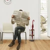 Relaxdays Apvalus bambukinis skėčių stovas