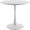 Vevor Apvalus valgomojo stalas 80 cm medienos