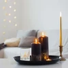 Relaxdays Arbatinės žvakutės laikiklis „Kalėdų eglutė“ rinkinys iš 12 vnt.