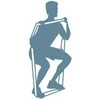Umbro - Exercise resistance rubber 15kg (Mėlyna)
