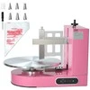 Vevor Automatinis tortų glaistytojas 10-41 cm, rožinis