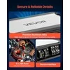 Vevor Automobilinis 4 kanalų garso stiprintuvas