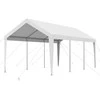 Vevor Automobilio pastogė 3 x 6 m balta