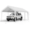 Vevor Automobilio pastogė 3 x 6 m balta