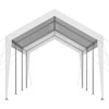 VEVOR Automobilio pastogė 3 x 6 m balta