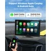 Automagnetola Vevor Automobilio radijas su CarPlay ir kamera
