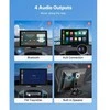 Automagnetola Vevor Automobilio stereo radijas su CarPlay ir kamera