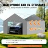 Vevor Automobilio stoginės keitimo sienelė 4 x 6 m