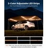 Vevor Automobilio tentas su LED šviesomis 270 laipsnių