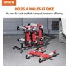 Vevor Automobilio vežimėlio stovas su kėlikliu