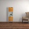 Relaxdays Balta laisvai pastatoma lentyna