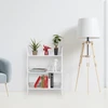 Relaxdays Balta laisvai pastatoma lentyna su 4 lygiais