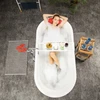 Relaxdays Baltas ištraukiamas vonios padėklas