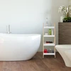 Relaxdays Bambukinė vonios lentynėlė