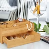 Relaxdays Bambukinis kosmetikos organizatorius