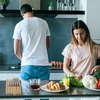 Relaxdays Bambukinis peilių blokas stalčiams