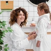 Relaxdays Bambukinis popierinių rankšluosčių dozatorius su dangteliu