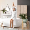 Relaxdays Bambukinis rankšluosčių laikiklis su 6 lygiais
