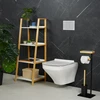 Relaxdays Bambuko ir geležies WC rinkinys