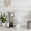 Relaxdays Bambuko ir geležies WC rinkinys su lentynėle