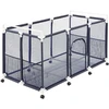 VEVOR Baseino laikymo dėžė ant ratukų 159 x 81.5 x 91.5 cm