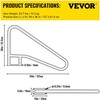 Vevor Baseino turėklas 137 x 91 cm su danga