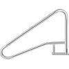 Vevor Baseino turėklas 137 x 91 cm su danga