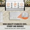 Vevor BBQ prieigos durelės, 610x432 mm nerūdijančio plieno