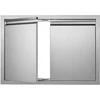 Vevor BBQ prieigos durys 762x532 mm iš nerūdijančio plieno
